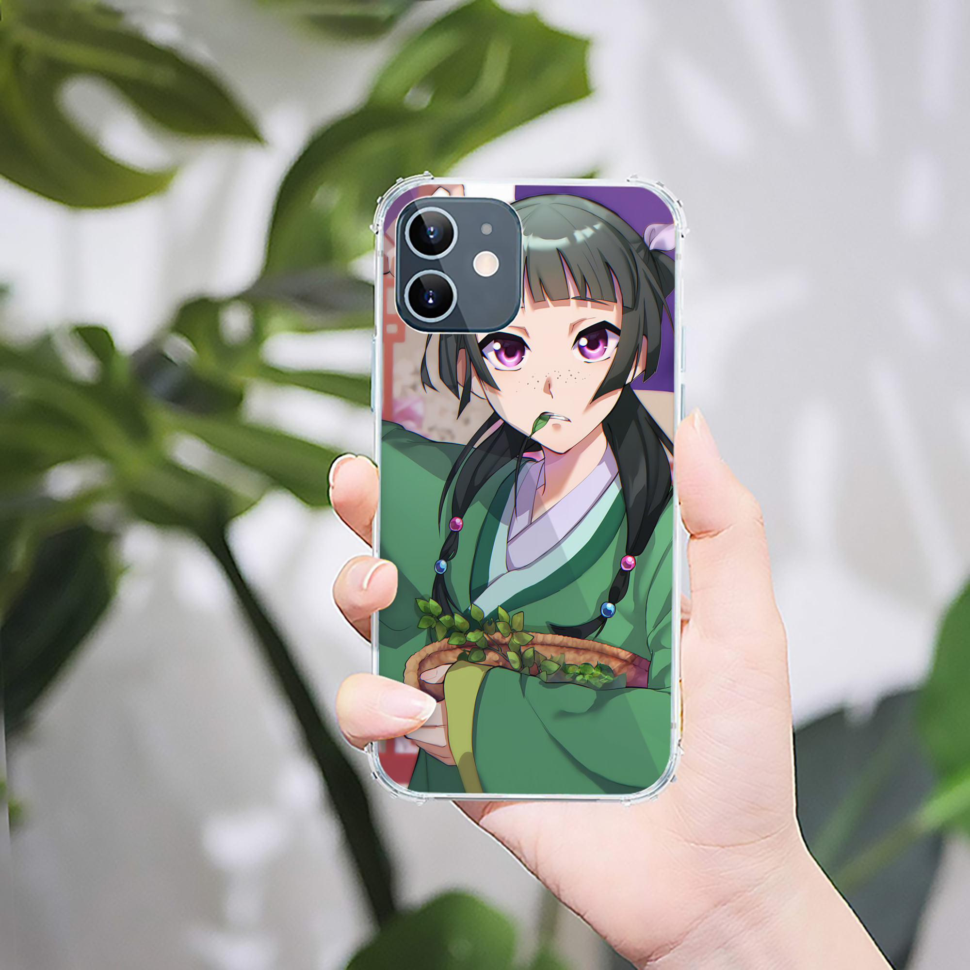 （画像用） 薬屋のひとりごと The Apothecary Diaries 【iPhone 12シリーズ対応】透明スマホケース（クリアソフトケース）